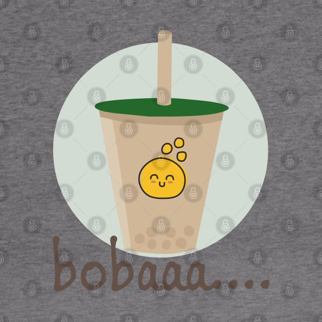 Boba bubbles tea by aon